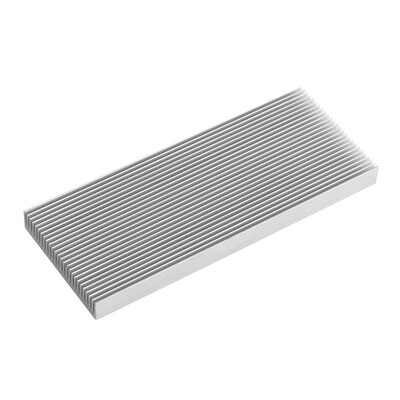 

Siaonvr 100x41x8mm Aluminum Heat Sink Heatsink for High Power LED Amplifier Transistor