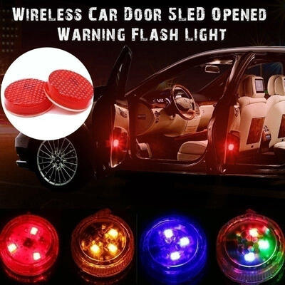 

2x Car Door Warning Light 35 LED Door Light Safety Warning Magnetic Induction