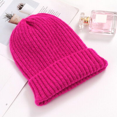 

Tailored Fashion Womens Winter Collar Plus Thick knit Warm Hat