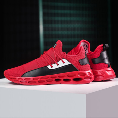 

Outdoor Fashion Mens Sneakers Cushion Hollow Sole Running Shoes Men Sports Shoes Breathable Jogging Zapatillas Hombre Deportiv