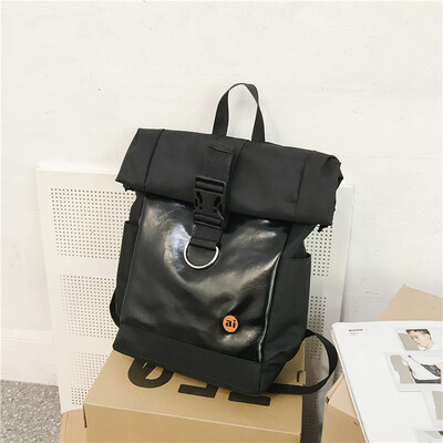 

Ins wind bag female Korean college students backpack high school Hong Kong wind large capacity color matching tide cool street win