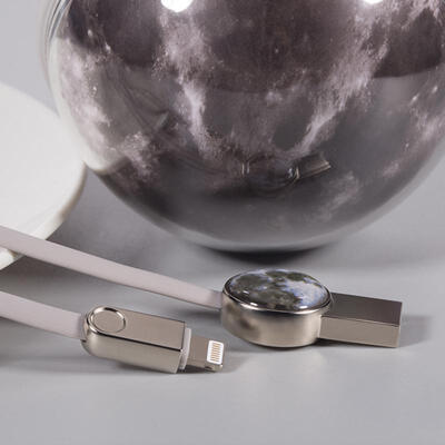 

ROCK SPACE Series Reversible Lightning To USB Fast Charging Data Sync Cable For IPHONE -1m