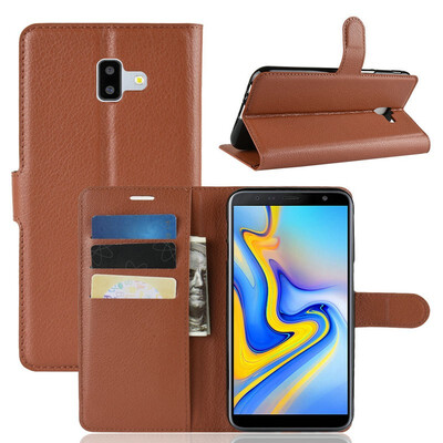

for Samsung Galaxy J6 Plus J610F WIERSS Wallet Phone Case for Samsung Galaxy J6 2018 Flip Leather Cover Case Etui Fundas