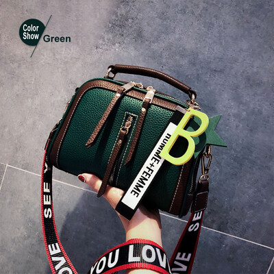 

Beibaobao 2019 New Women Handbags Simple Fashion Flap Trend Pendant Woman Messenger Bag Korean Version Shoulder Bag
