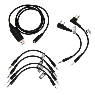 

6 in 1 USB Programming Cable for HYT BAOFENG KENWOOD Radio