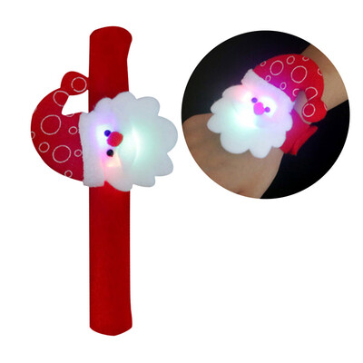 

Tailored Christmas Bear Pat Clap Bracelet Kids Band Christmas Soft Circle Wrist Gift Toy