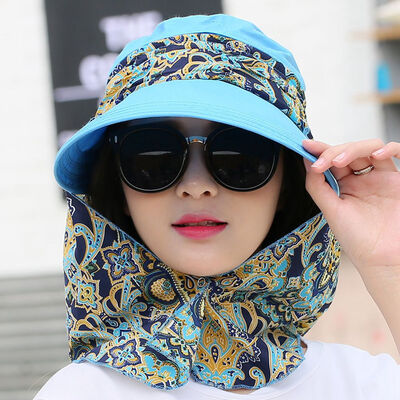 

Foldable Sun Visor Hats Women Outdoor Protection Packable Summer Cap Cover Face