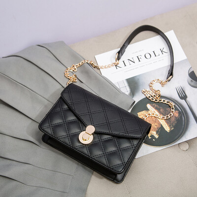 

Summer small lady bag 2019 line Korean version of 100-band single-shoulder slanting fashion chain small square bag