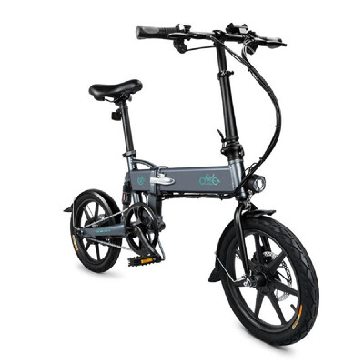 

16 Inch Variable Speed Folding Power Assist Eletric Bicycle Moped E-Bike 250W Brushless Motor 36V 78AH
