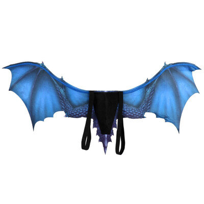 

Halloween Adult Boy&Girl New Year Decoration Carnival Party Animal Costume Dragon Cosplay Masquerade Face Mask&Wings