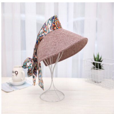 

2019 summer new fashion sun hat no roof big eaves outdoor sun protection beach hat straw hat female manufacturers wholesale