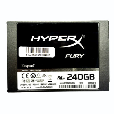 

Kingston HyperX FURY 240GB 25" SATA III 306Gbps Internal SSD Solid State Drive MLC High Speed Flash Memory SHFS37A240G