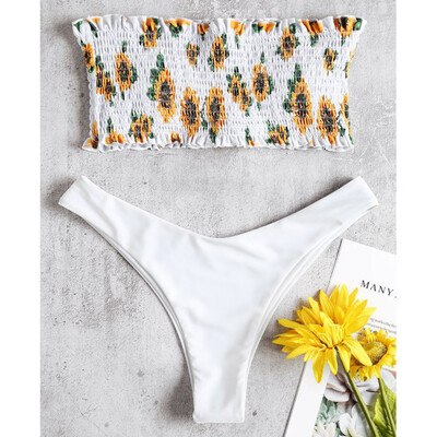 

Roseonmyhand Women Print Push-Up Padded Bra Beach Bikini Set Swimsuit Beachwear Swimwear