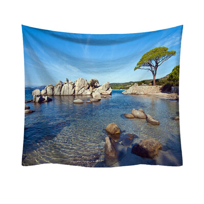 

Siaonvr Fashion Tapestry Ocean Pattern Fresh Style Decorative Tapestry Home Decor