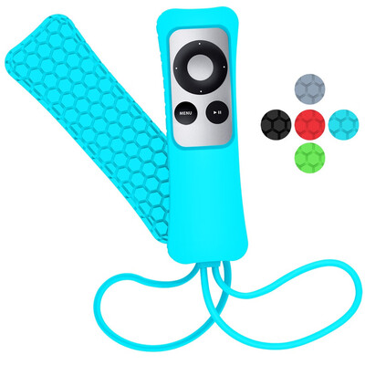 

〖Follure〗For Apple TV 23th Gen Siri Remote Controller Anti Slip Silicone Case Cover Skin