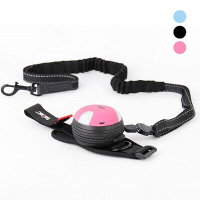 

Smart Retractable Dog Leash Reflective Dog Leash Pet Leash Rechargeable Warning Flashlight Light Handfree