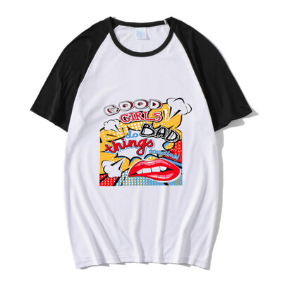 

Starmoon Women Fashion O-neck Loose Print T-shirt -3XL Short Sleeve Casual Top