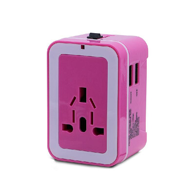 

All-In-One Universal World Wide Travelling AC Adapter Plug AUUKUSEU International Power Charger Electric USB Conversion Power