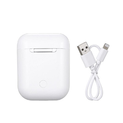 

i9S-TWS True Wireless Headset Earphone BT 50 Dual Mic In-ear Stereo Headphones Invisible Stereo Earbuds with Charging Box Compati