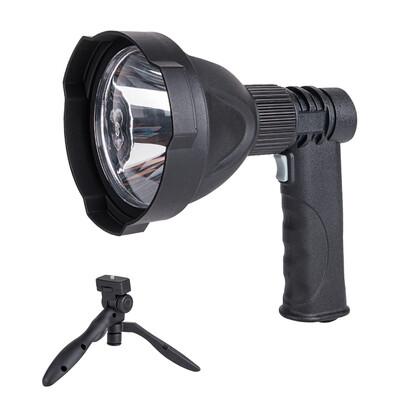 

UK L2 LED Spotlight Handheld Outdoor Camping Torch Fishing Spot Light Lawn Lamp