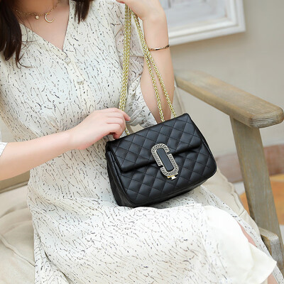 

Fashion genuine leather lady bag Korean version Baitie single shoulder bag Xiaoqing fresh Ling Ge lady bag oblique Bag