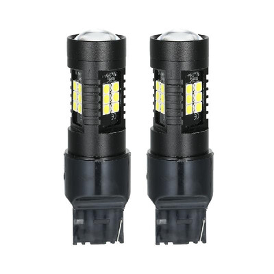 

2Pcs LED Bulb Lights Auto Lamp Bulbs Car Light 7440 White