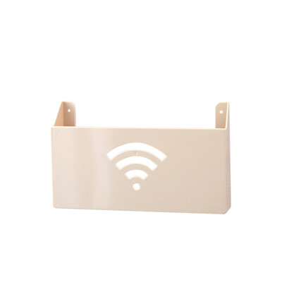 

Toponeto Small Size Wall Mount WiFi Router Storage Boxes Shelf