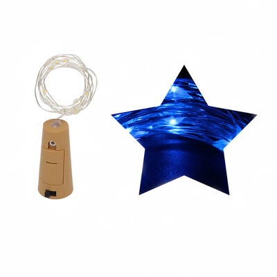 

Gobestart Bottle Lights Cork Shape For 2M 20 LED Wine Bottle String Party Romantic