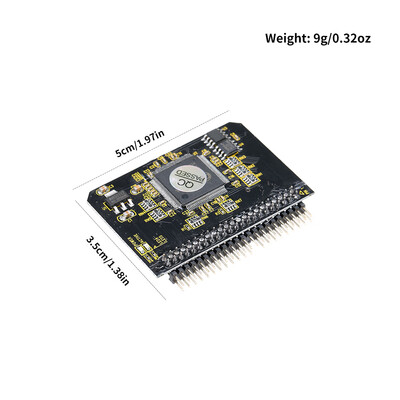 

Micro SD to 25in 44pin IDE Adapter Card TF Card to IDE for Laptop