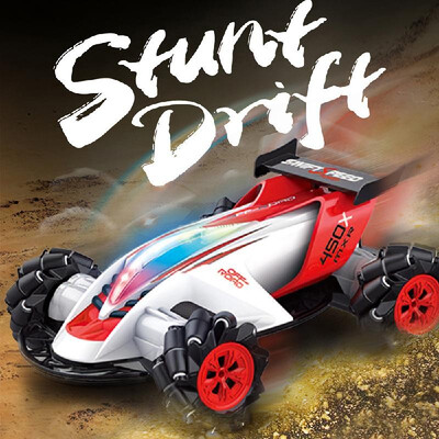 

Z108 24G 110 360 Degree Spinning Stunt RC Car 20kmh High Speed Mecanum Omni Wheel Off-Road Drift Car for Kids Children Gift