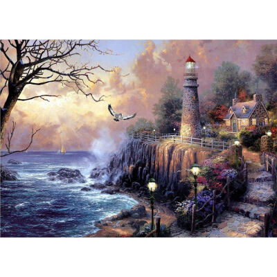 

5D DIY Full Drill Diamond Painting Fantasy Village Cross Stitch Embroidery