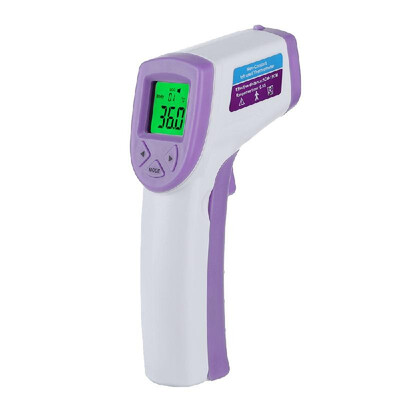 

LCD Digital Infrared Thermometer Body Temperature for Adult Kids Forehead Non-contact Forehead Body Thermometer with Backlight DT6