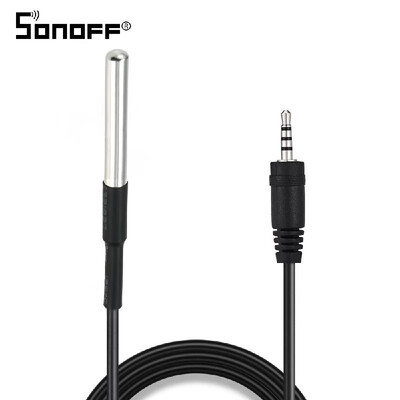 

Sonoff DS18B20 Waterproof Digital Temperature Sensor Stainless Steel Thermal Probe