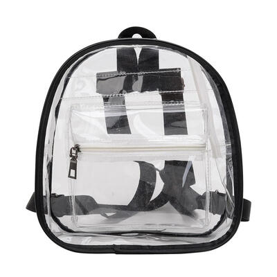 

Women PVC Satchel Backpacks School Bags Teenage Girls Clear Shoulder Bags