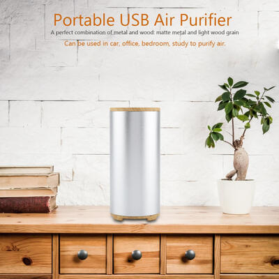 

Portable USB Air Purifier Cleaner Room Office Desktop Ozone Deodorization Sterilization Device Portable Air PurifierAir Purifier
