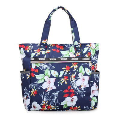 

Oxford Fabric Bag for Middle-aged&Old Women Bag Mama Waterproof Printed Canvas Bag with Large Capacity Single Shoulder Fabric