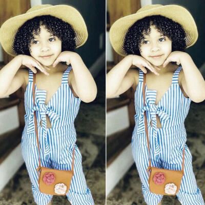 

Newborn Infant Baby Girls Long Romper Jumpsuit Playsuit Bow One Piece Outfits