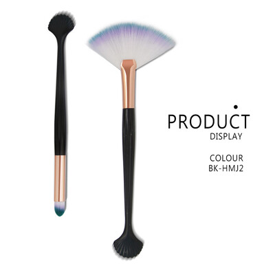 

〖Follure〗2pcs Cosmetic Makeup Brush Blusher Eye Shadow Brushes Set Kit