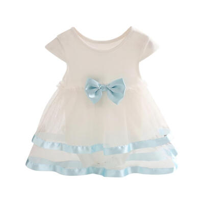 

Summer Newborn Baby Dress Girls Jumpsuit Cotton Bow Baby Rompers For girls Kids Infant Clothes
