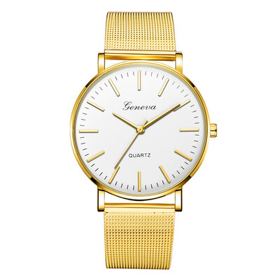 

〖Follure〗Fashion Casual Unobtrusive Simple Single Business Net With Strap Mens Watch