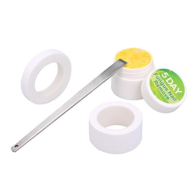 

Nail Repair Kit Nail Treatment Solution Set for Damaged Nail Repair Cream Tape & Dead Skin Remover for Cuticle Removal Nail Care