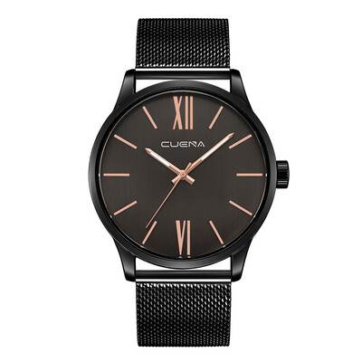 

Gobestart Mens Stainless Steel Quartz Analog Wrist Watch Sport Watches Gifts Luxury