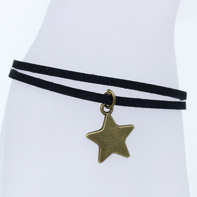 

Free Shipping Wholessale Vintage Imitation Pearl Sun Black Lace Cute Bracelets & Bangles Handmade Accessories Jewelry Bracelets