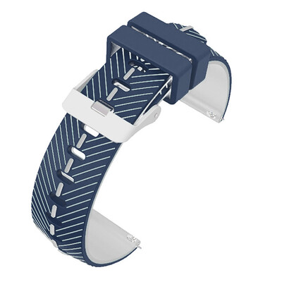 

〖Follure〗DoubleColorSilicone WatchBand Wrist Straps Bracelet For Huami 2TicWatchPro 22mm