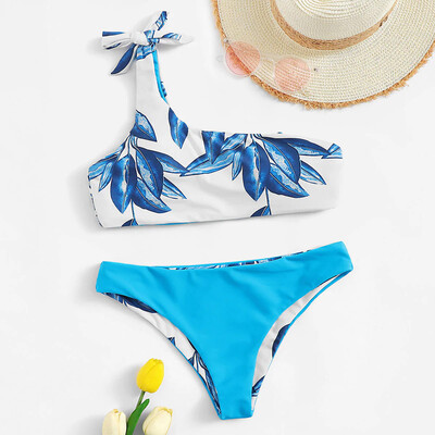 

Roseonmyhand Sexy Women Bikini Set Print Padded Swimwear Bathing Swimsuit Beachwear