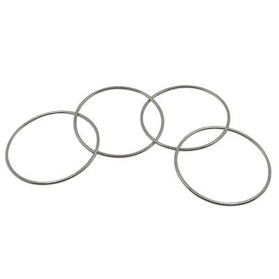 

4pcs Magic Metal Rings Linking Iron Hoops for Fun Magic Trick Playing Props