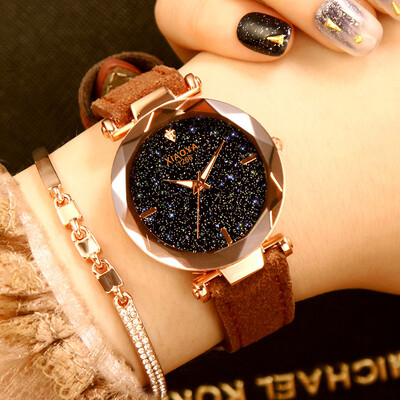 

266 comet empty fashion casual simple belt womens watch
