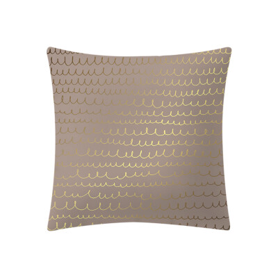 

〖Follure〗Khaki Stylish simplicity Cushion Cover Square Pillowcase Home Decoratio