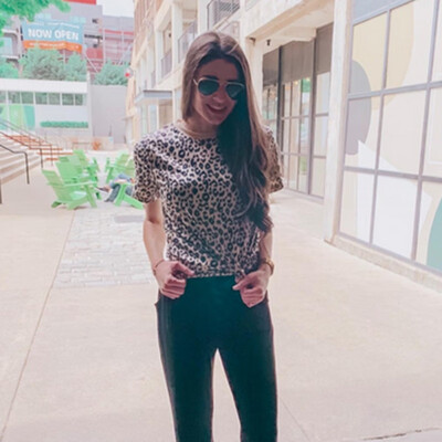 

Hot Fashion Leopard Womens T-shirt Large Size O-neck Short-sleeved Loose T-shirt Top Dropshipping