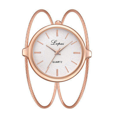 

Women Watch Fashion Luxury Bracelet Quartz Dress Watches Rose Gold Small Exquisite Lvpai Brand Ladies Casual Clock